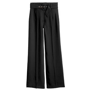 H&M Wide Leg Belted Pants